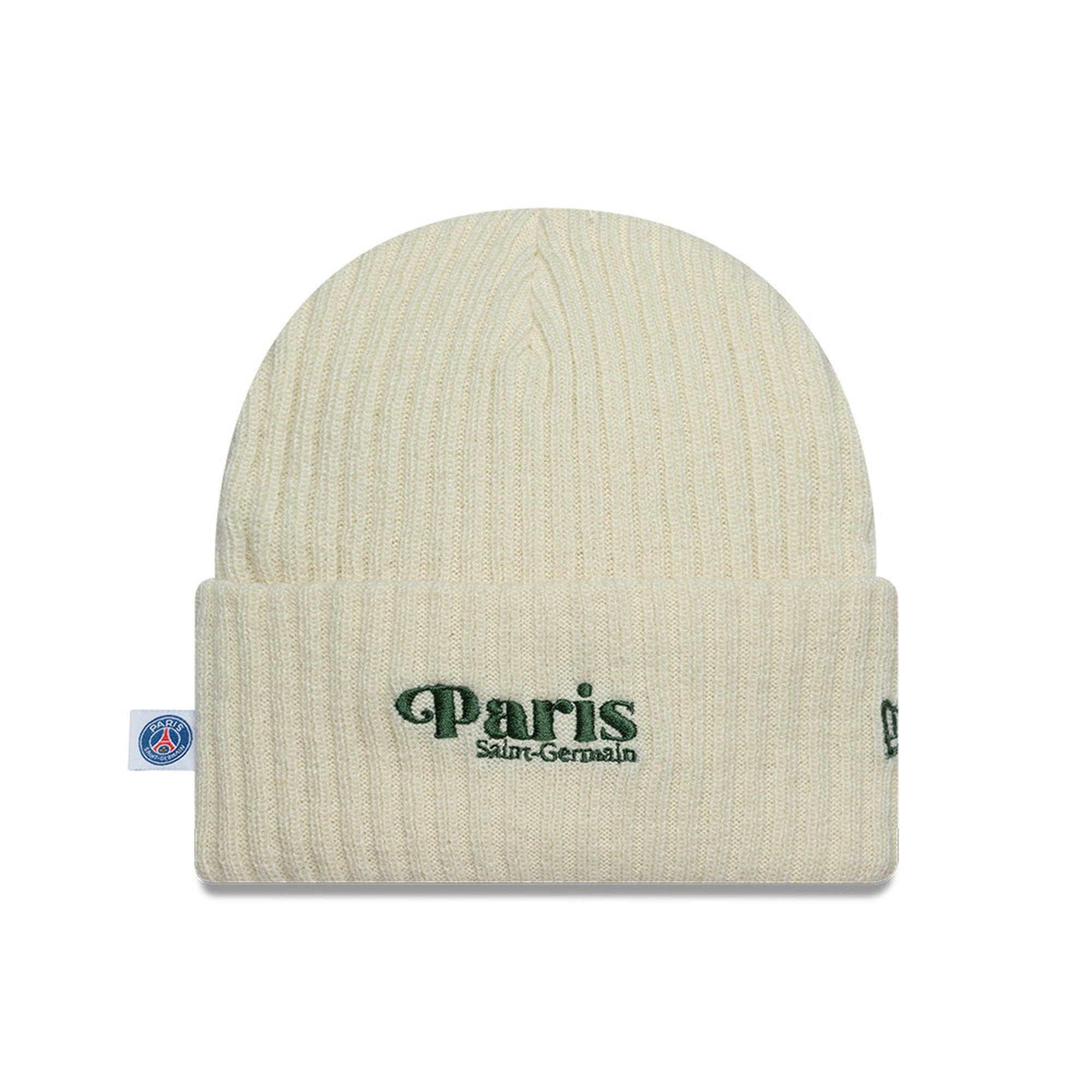 PSG New Era Women’s Fisherman Beanie – Ivory