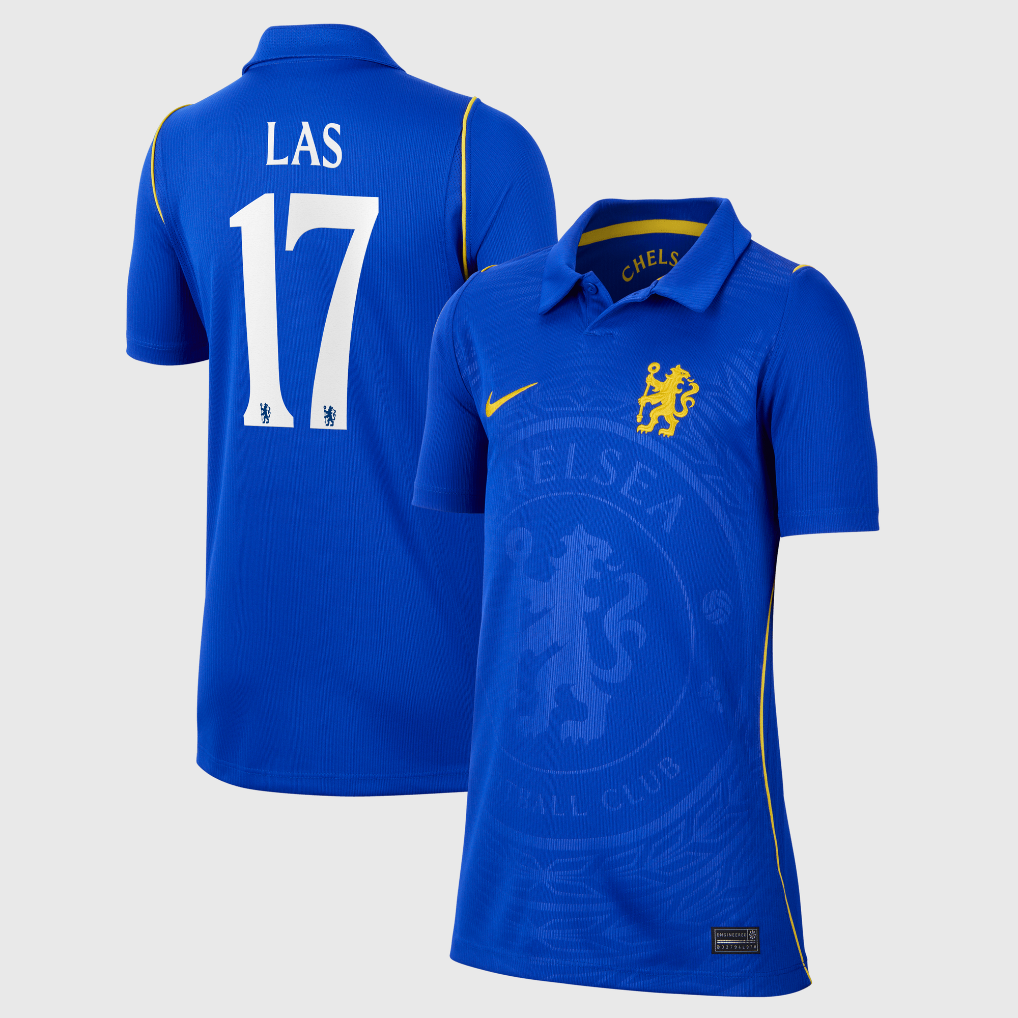 Maillot Nike Domicile Stadium Chelsea 26/27 - Enfant avec flocage de la Coupe Las 17