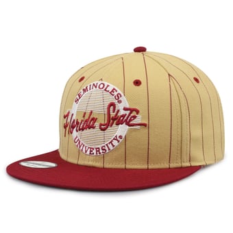 Unisex The Game Gold/Garnet Florida State Seminoles '90 Pinstripe Snapback Hat