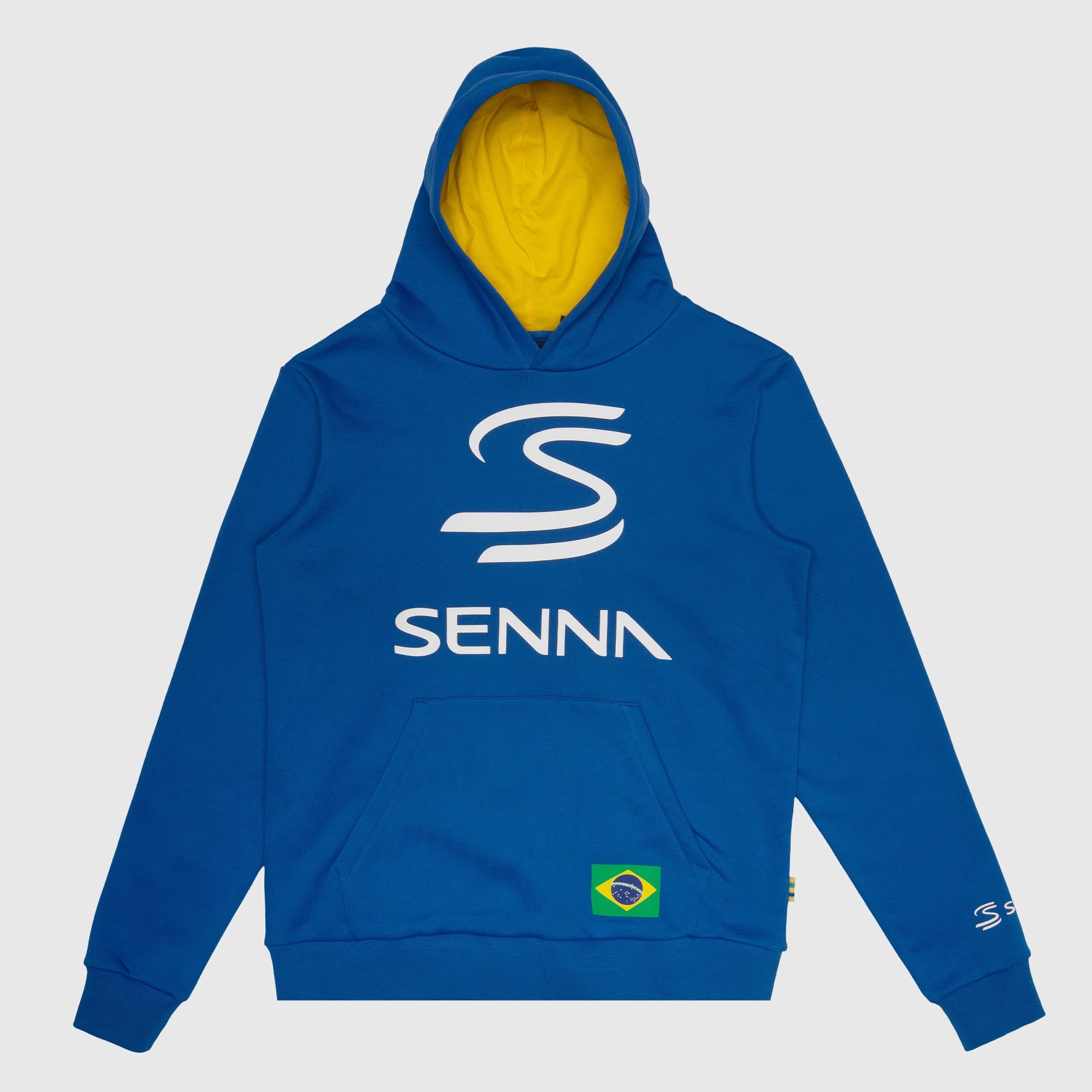 Men's Formula 1 Blue Ayrton Senna Legacy Hoodie