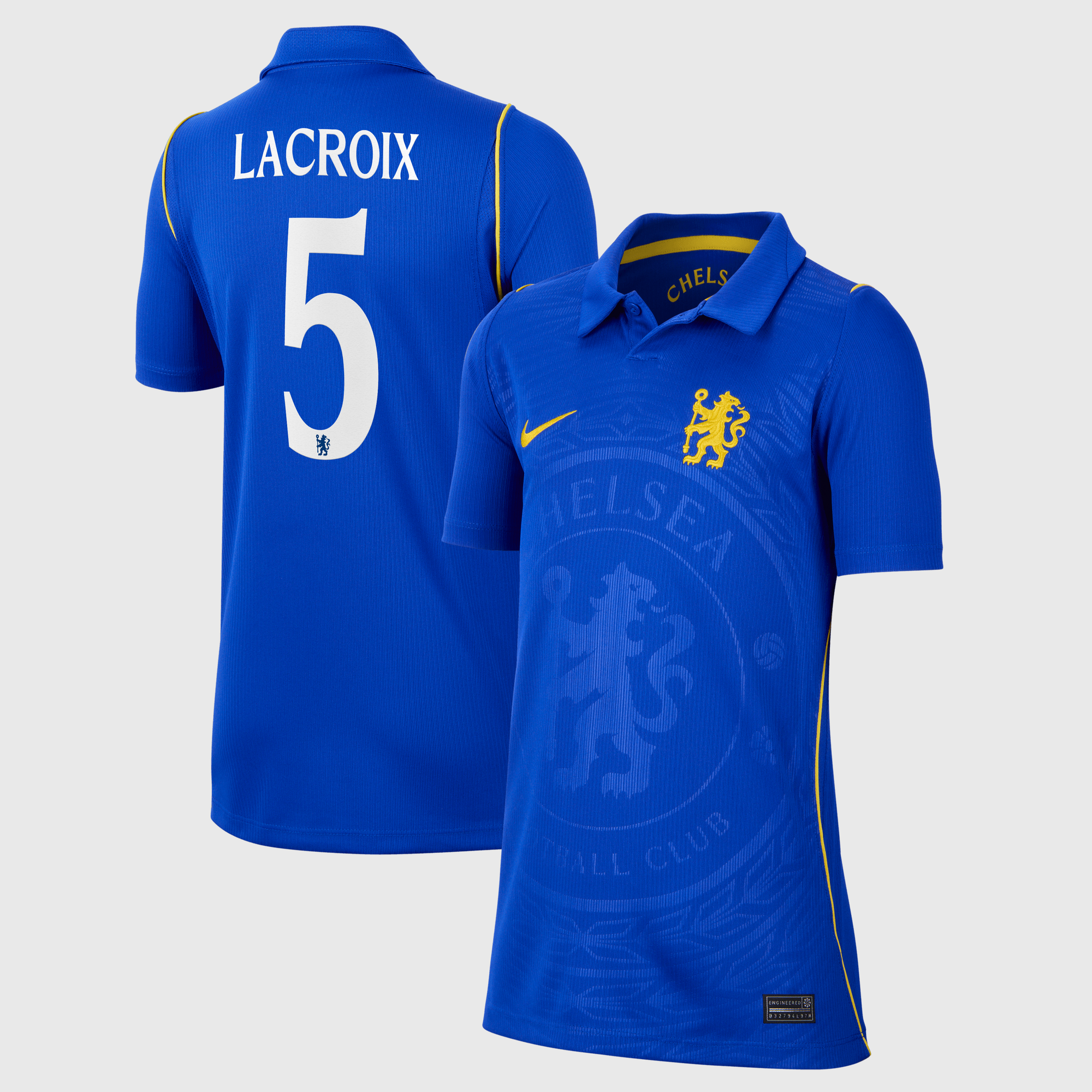 Maillot Nike Domicile Stadium Chelsea 26/27 - Enfant avec flocage de la Coupe Lacroix 5