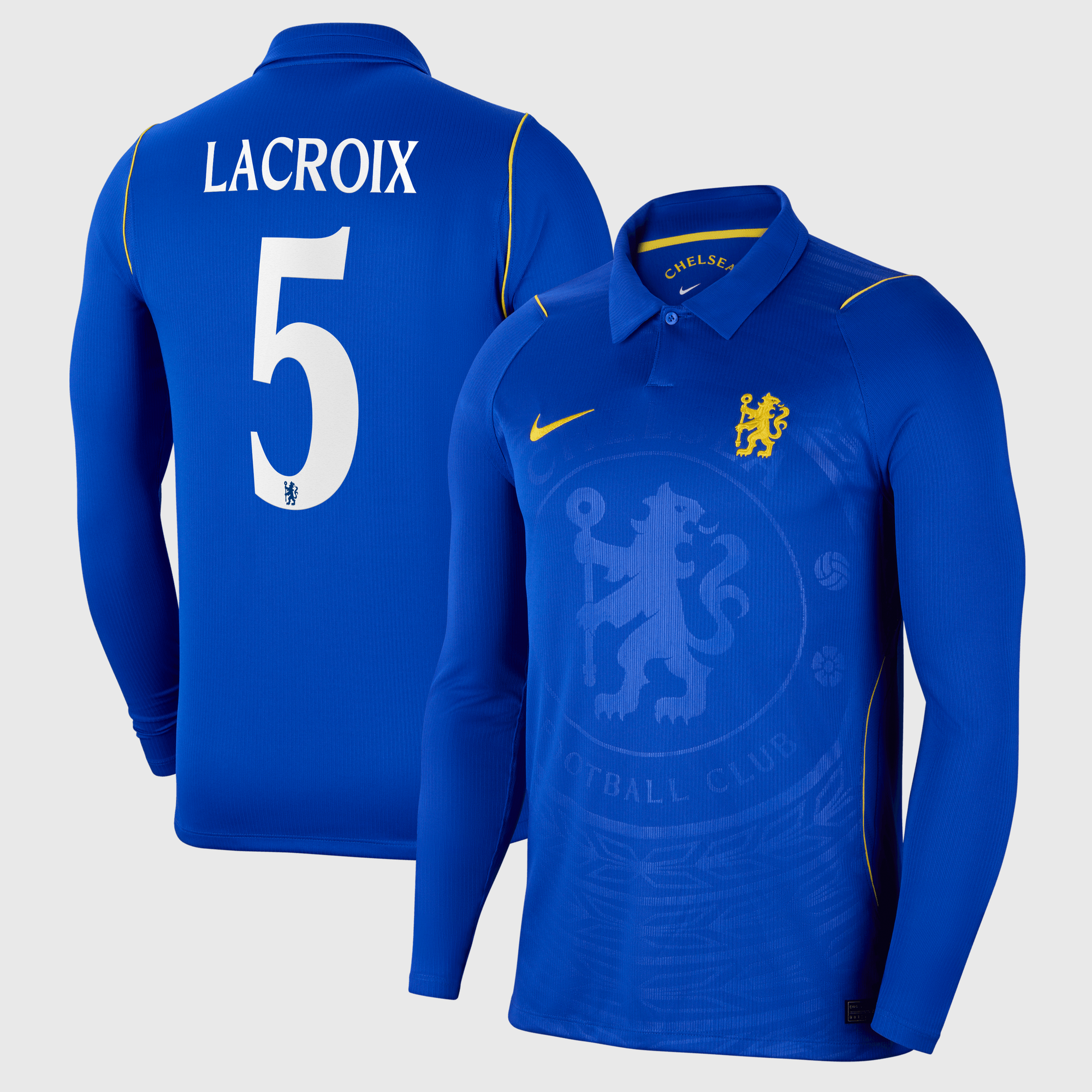 Maillot Nike Domicile Stadium Chelsea 26/27 - Manches longues - Enfant avec flocage de la Coupe Lacroix 5