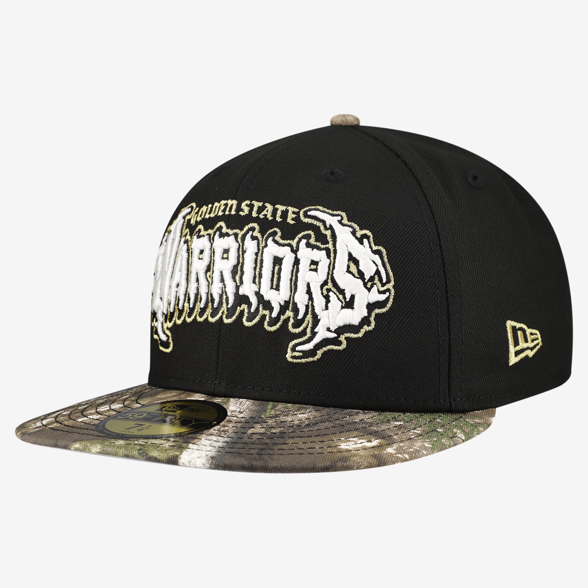 Men's New Era  Black Golden State Warriors Thrilla 59FIFTY Fitted Hat