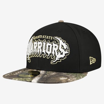 Men's New Era  Black Golden State Warriors Thrilla 59FIFTY Fitted Hat