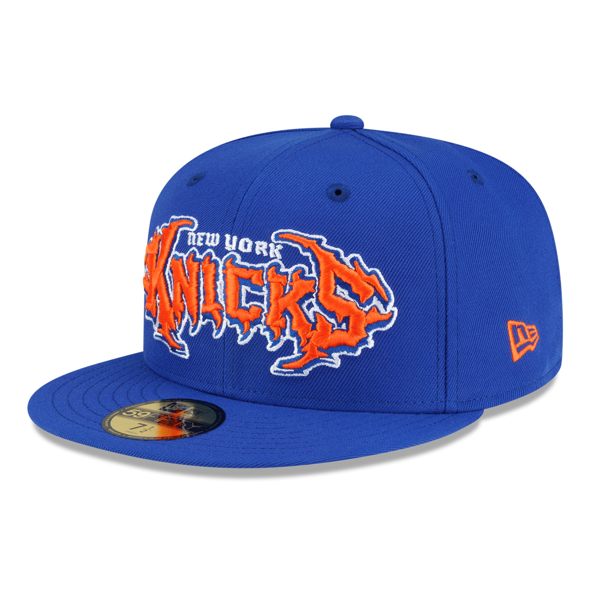 New Era Men's Blue New York Knicks Thrilla 59FIFTY Fitted Hat - Blue