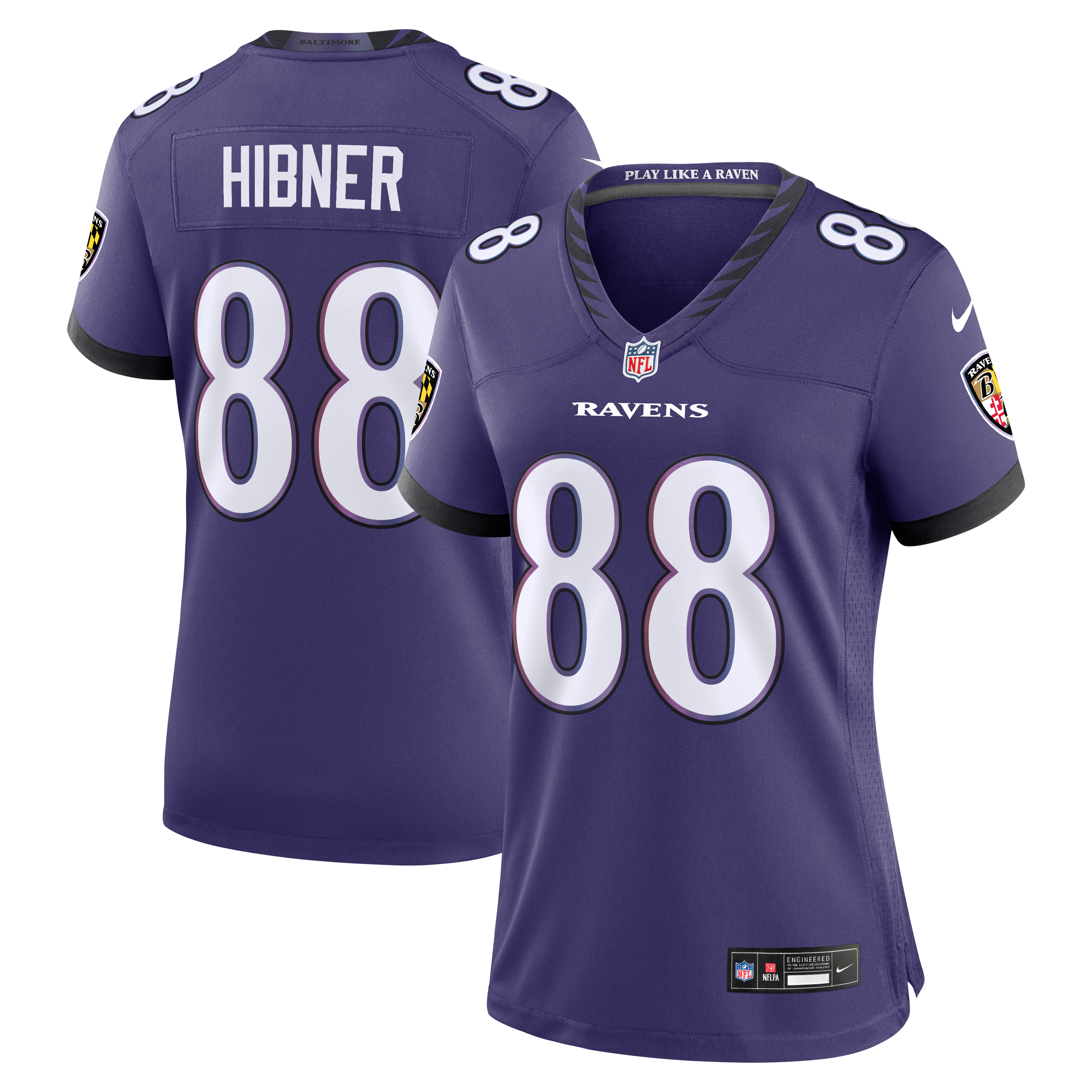 Women’s Nike Matthew Hibner Purple Baltimore Ravens Team Game Jersey Women’s Nike Matthew Hibner Purple Baltimore Ravens Team Game Jersey