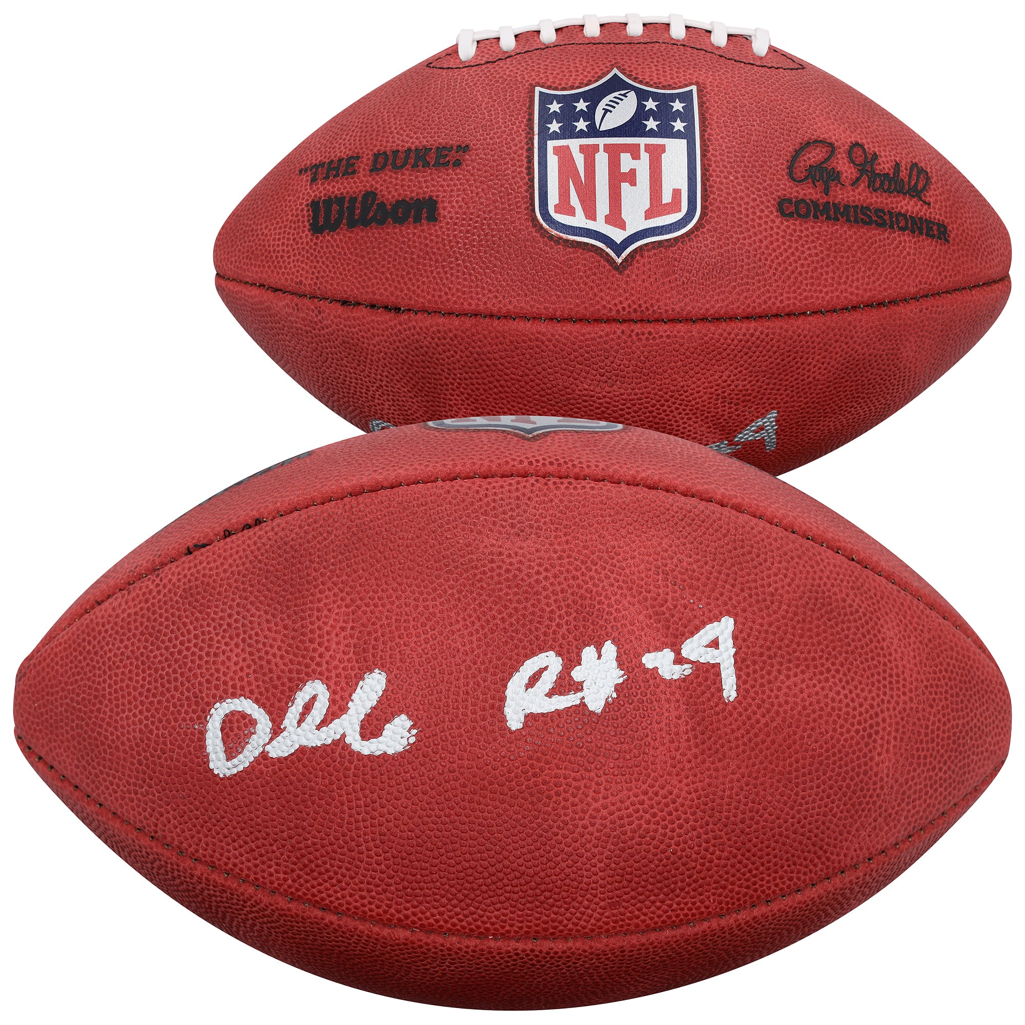 Darrelle Revis New York Jets Autographed Wilson Duke Full Color Football