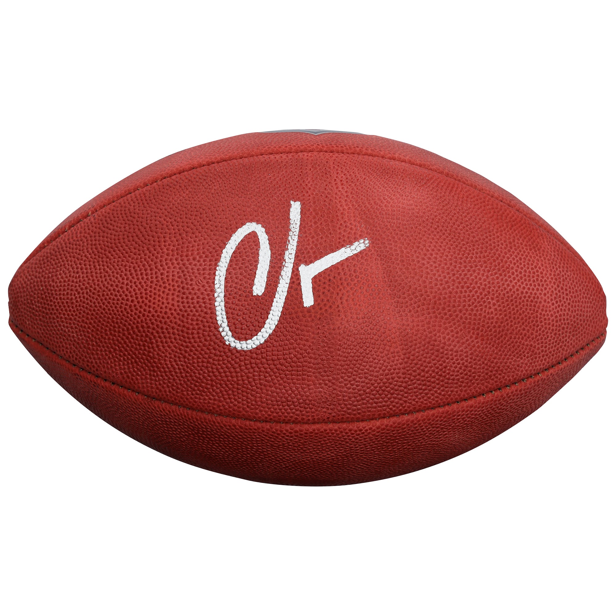 Chad Johnson Cincinnati Bengals Autographed Wilson Duke Full Color Football