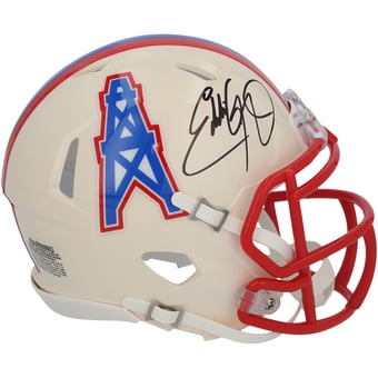 Eddie George Tennessee Titans Autographed Riddell Retro Speed Mini Helmet