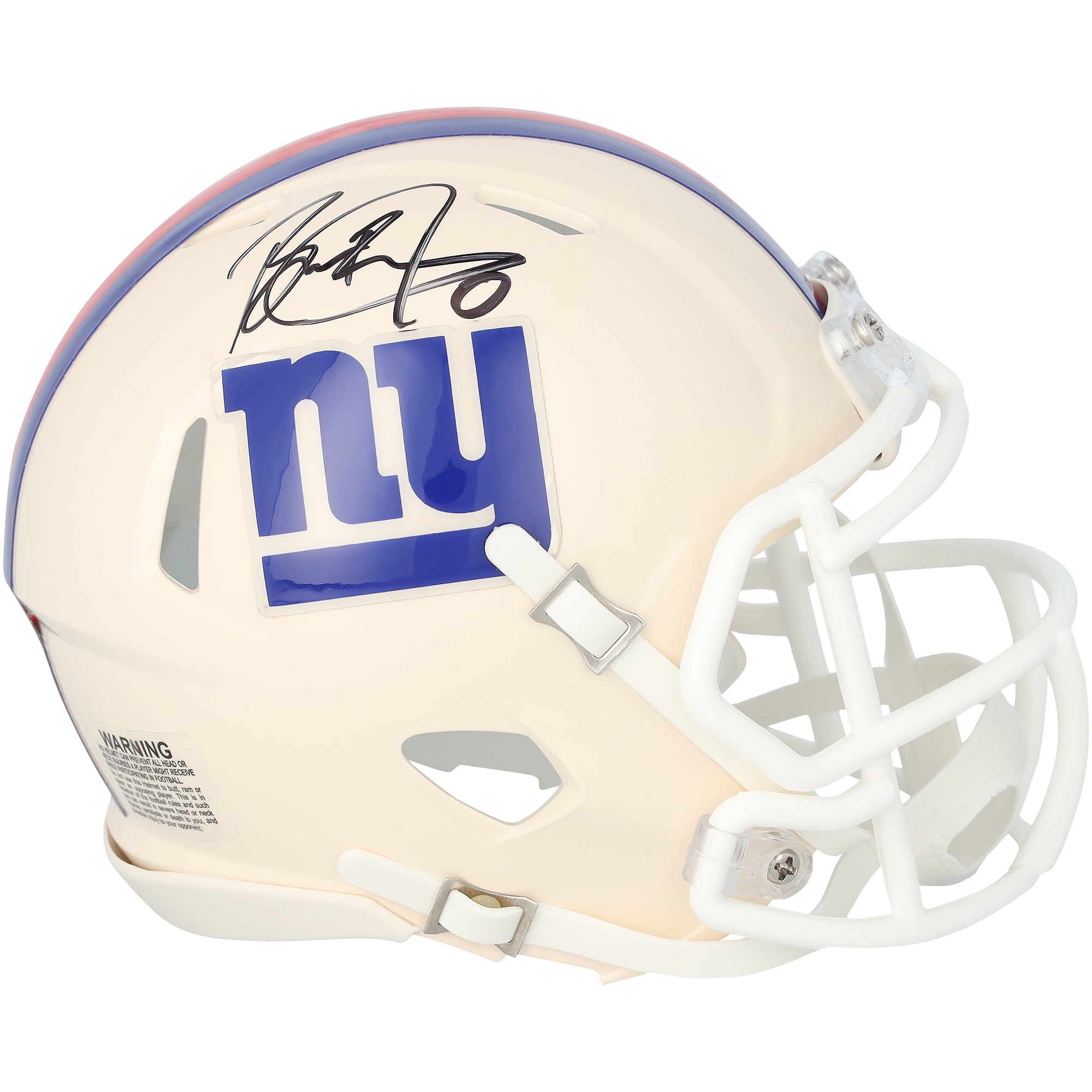Brian Burns New York Giants Autographed Riddell Retro Speed Mini Helmet