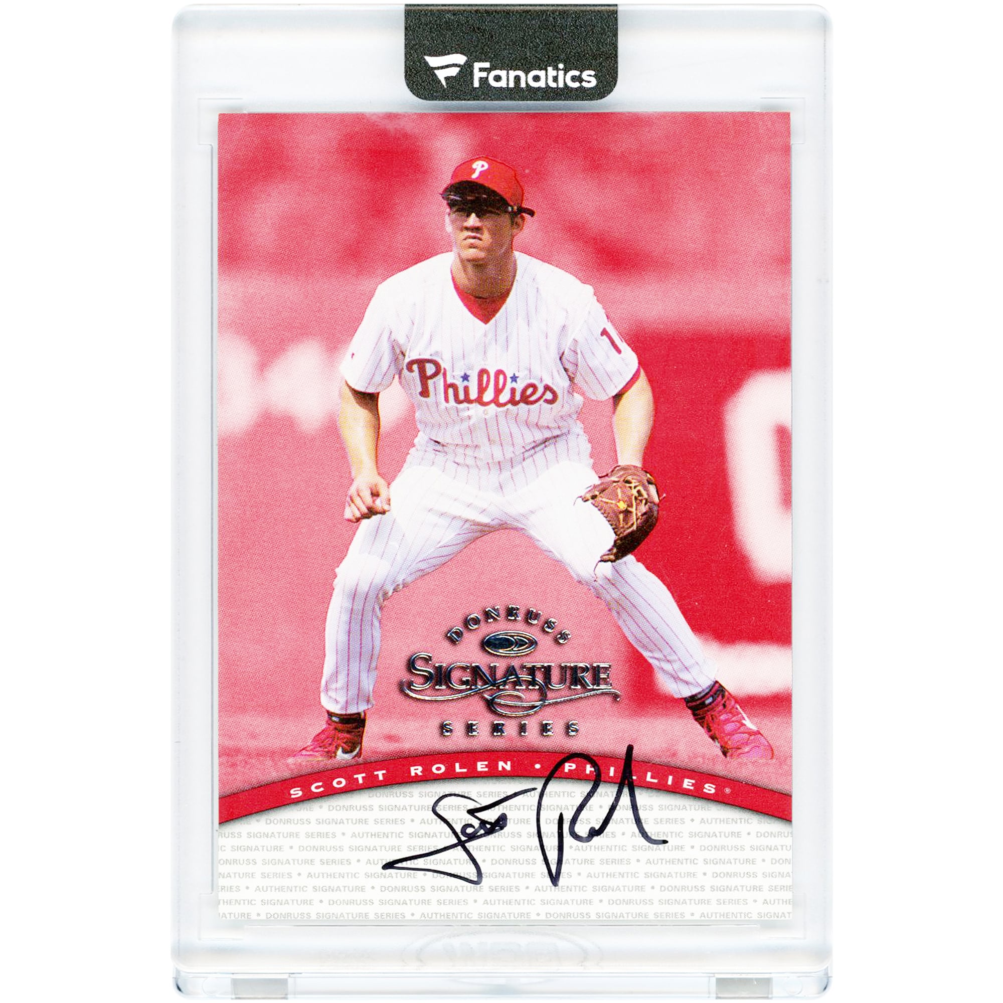 Scott Rolen Philadelphia Phillies Autographed Donruss Signature Series #SR Card
