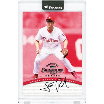 Scott Rolen Philadelphia Phillies Autographed 1997 Donruss Signature Series #SR Card