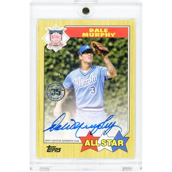 Dale Murphy Atlanta Braves Autographed 2022 Topps #87ASA-DMU Card