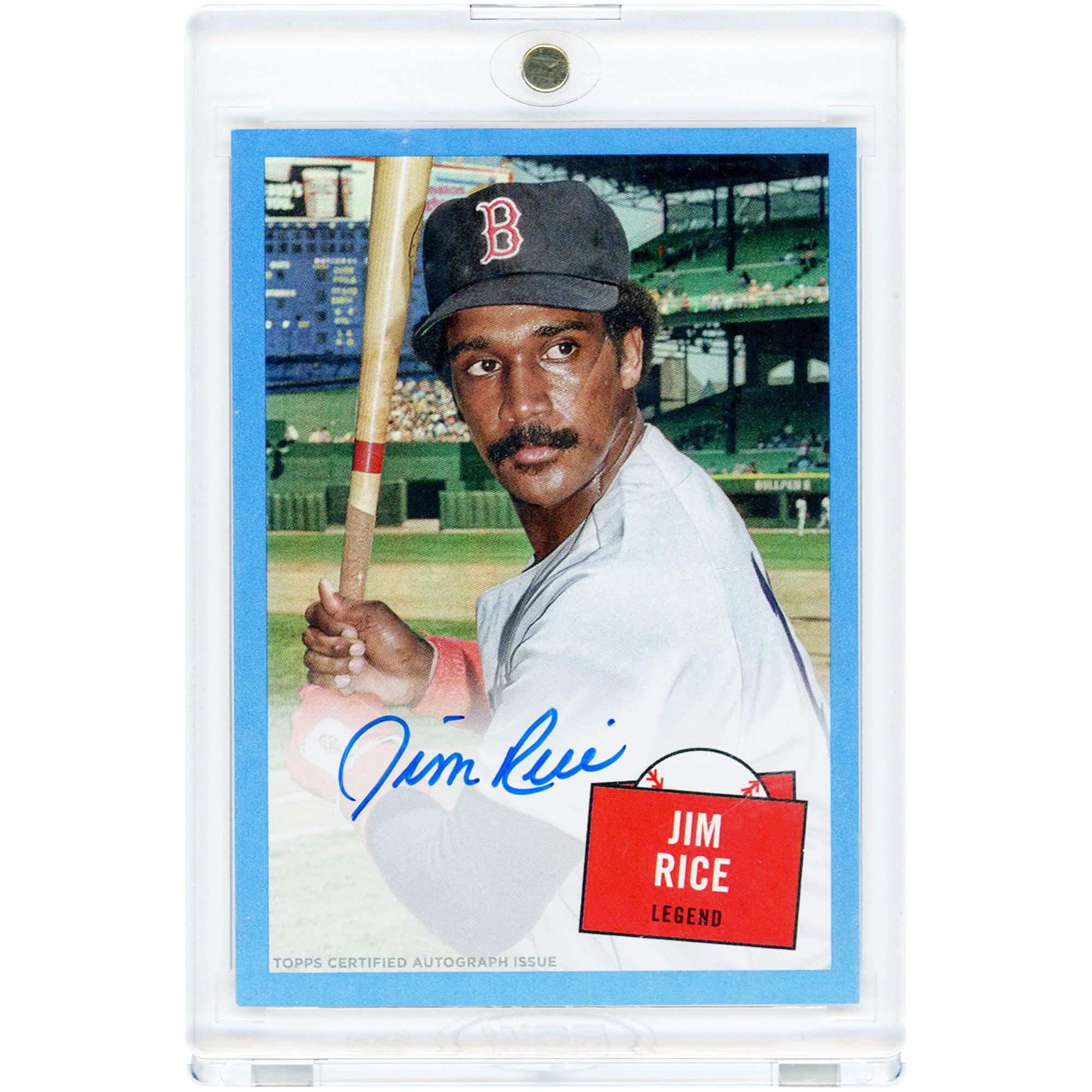 Jim Rice Boston Red Sox Autographed 2023 Topps Archives '57 Hit Stars #57HS-JR #1/25 Card
