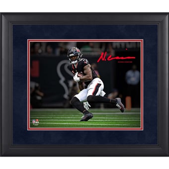 Nico Collins Houston Texans Facsimile Signature Framed 11" x 14" Spotlight Photograph
