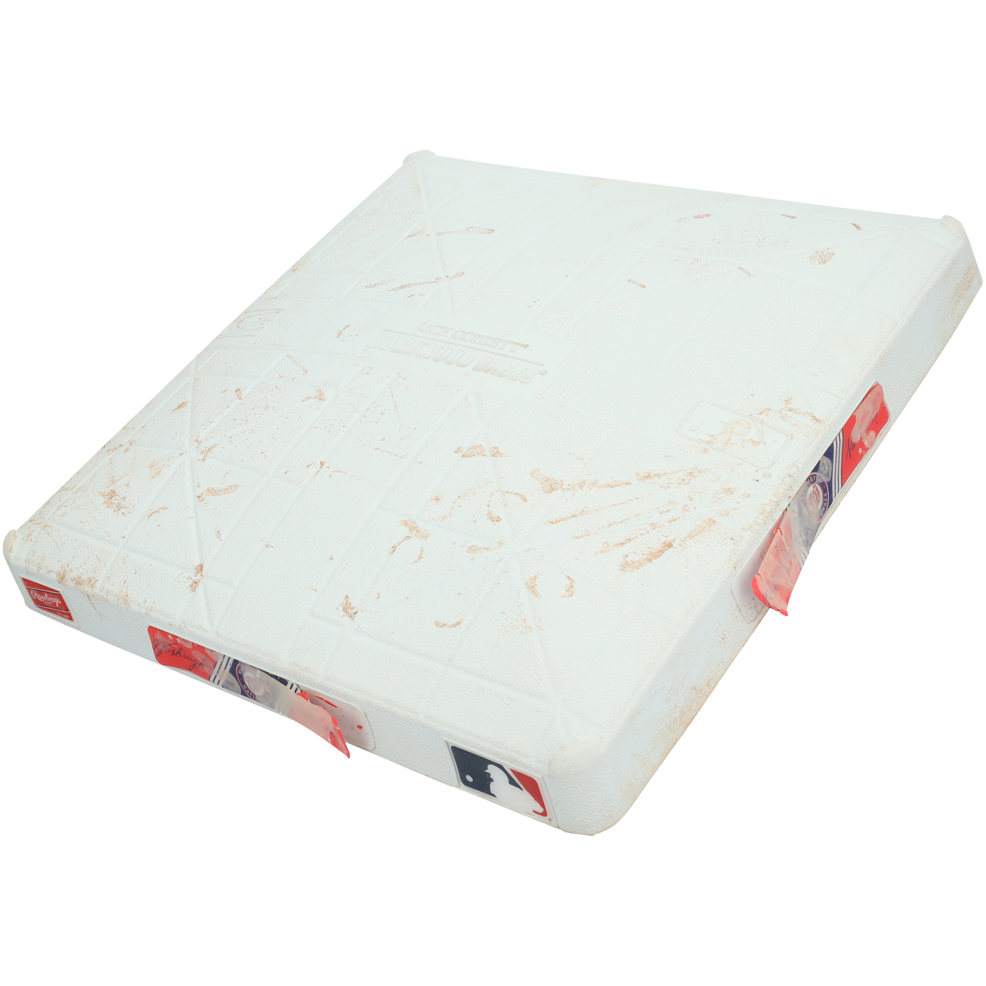Washington Nationals Game-Used Base vs. Philadelphia Phillies on June 23, 2026 - Second Base - Innings 1-3