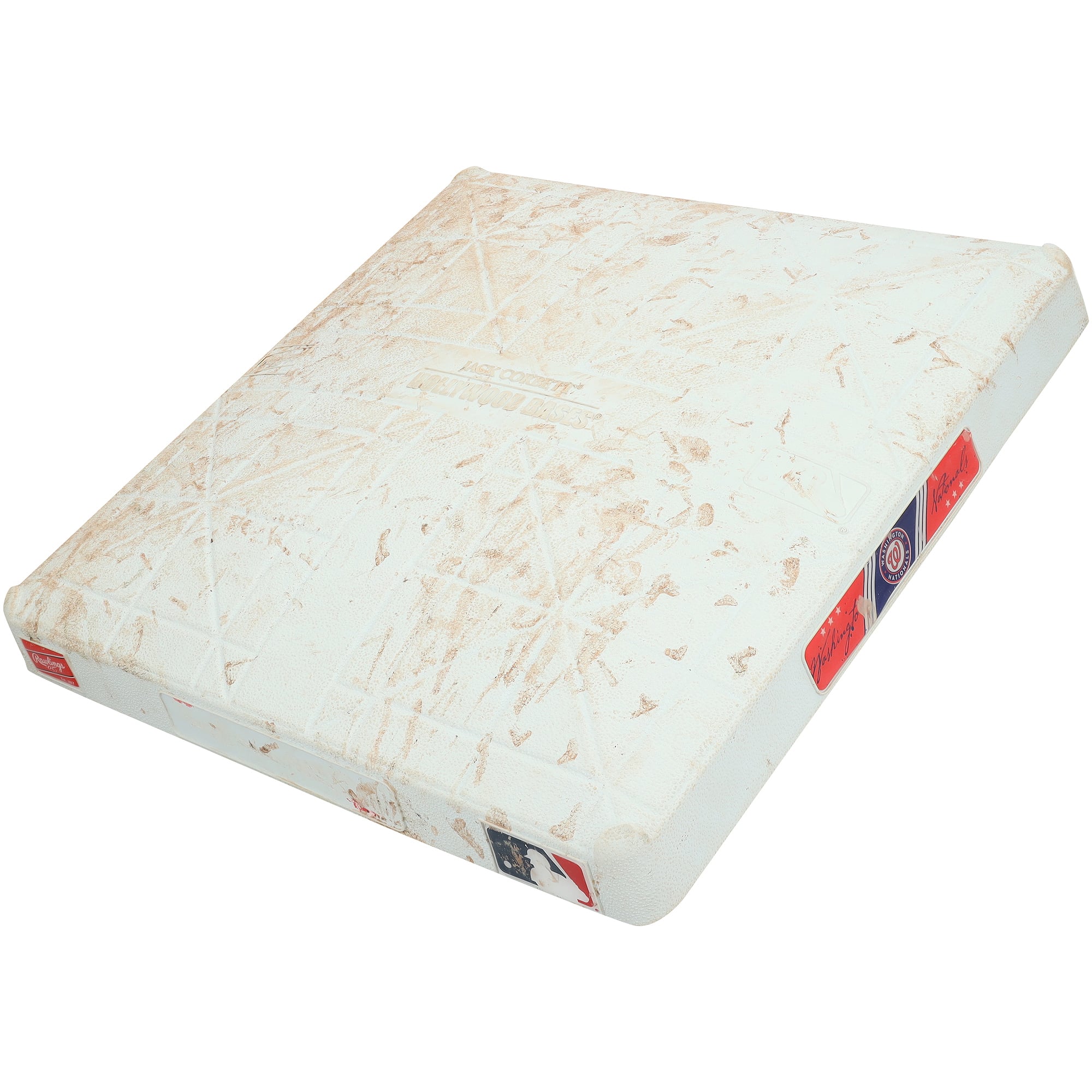 Washington Nationals Game-Used Base vs. Philadelphia Phillies on June 23, 2026 - First Base - Innings 1-3