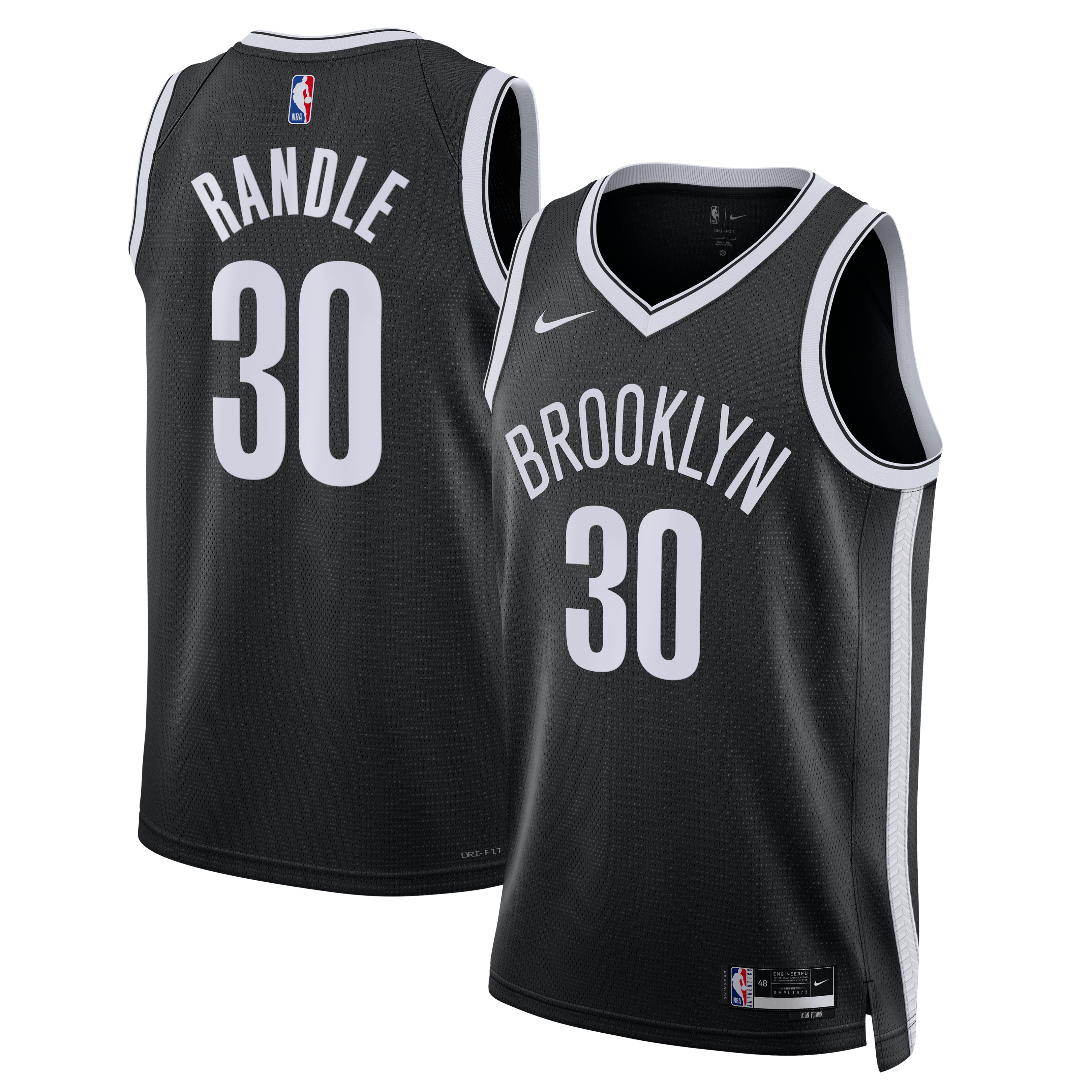 Unisex Nike Julius Randle Black Brooklyn Nets Swingman Jersey – Icon Edition Unisex Nike Julius Randle Black Brooklyn Nets Swingman Jersey – Icon Edition