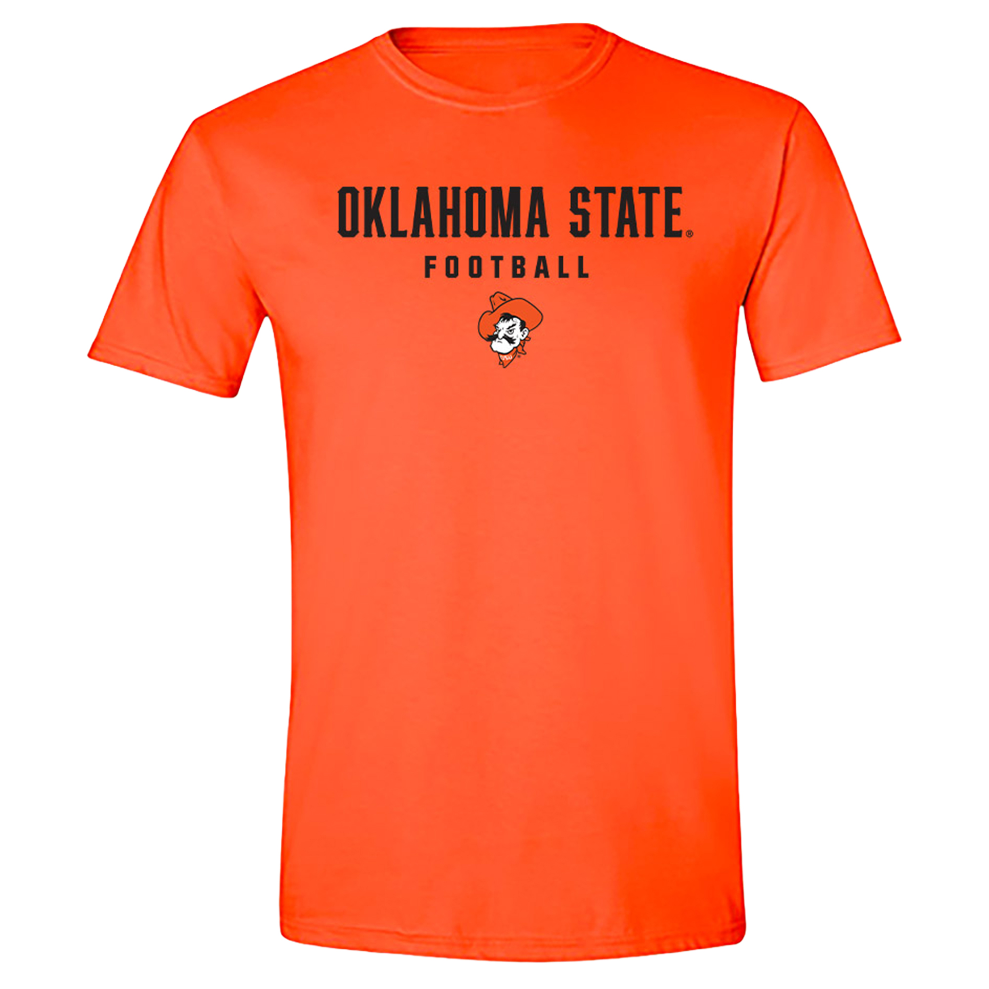 Unisex Orange Oklahoma State Cowboys NIL Pick-A-Player Football Shirsey T-Shirt