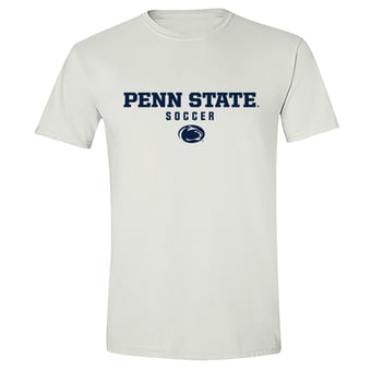 Unisex White Penn State Nittany Lions NIL Pick-A-Player Men's Soccer Shirsey T-Shirt