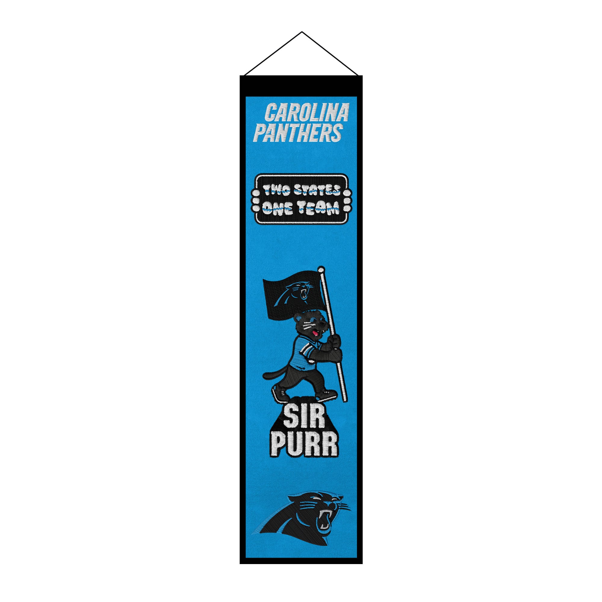 Carolina Panthers 8″ x 32″ Icons Banner