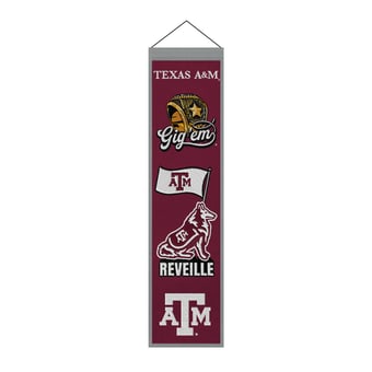 "Texas A&M Aggies 8"" x 32"" Icons Banner"