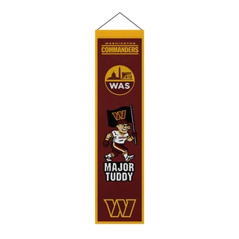 Washington Commanders 8" x 32" Icons Banner