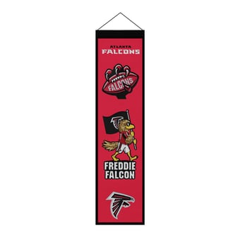 Atlanta Falcons 8" x 32" Icons Banner