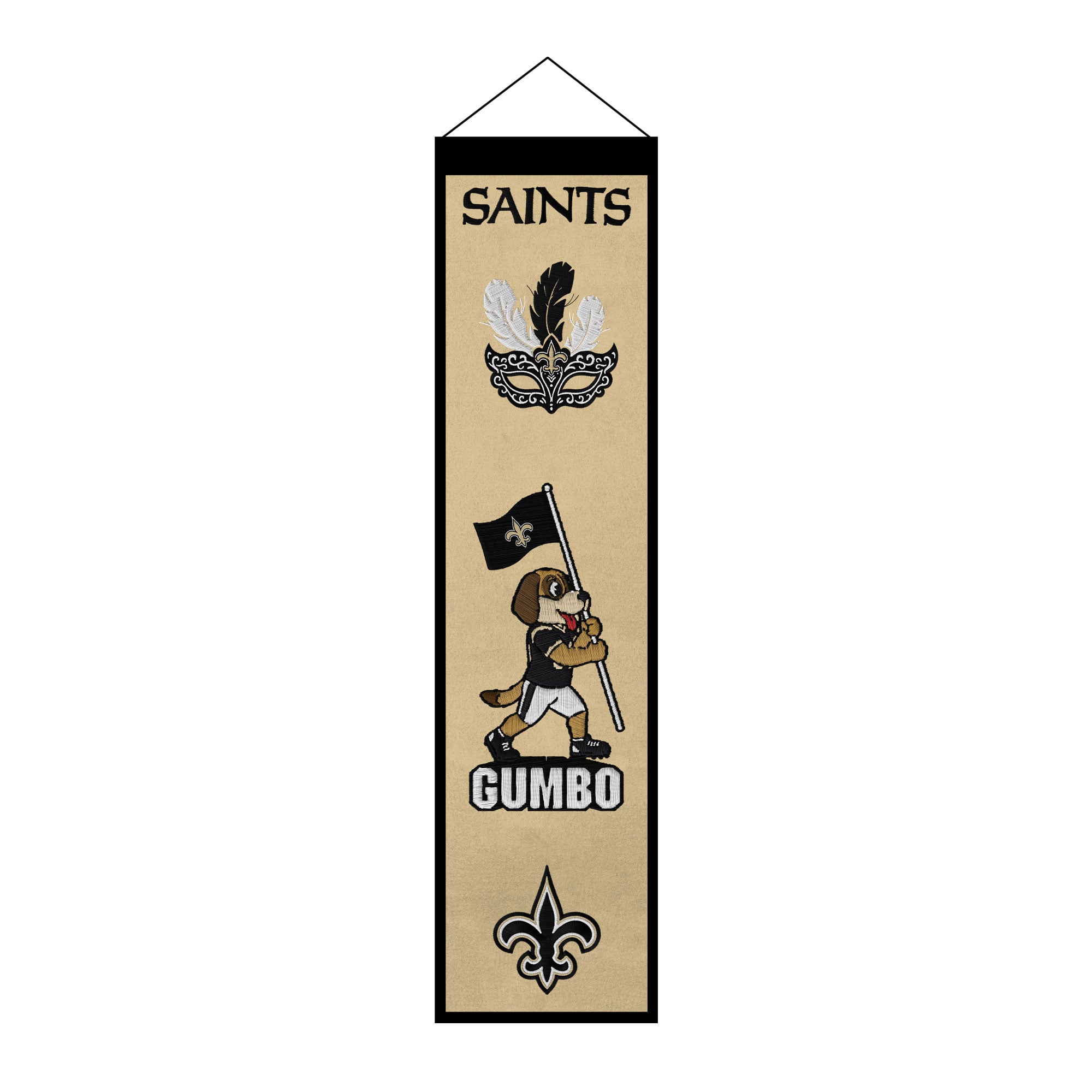 New Orleans Saints 8" x 32" Icons Banner