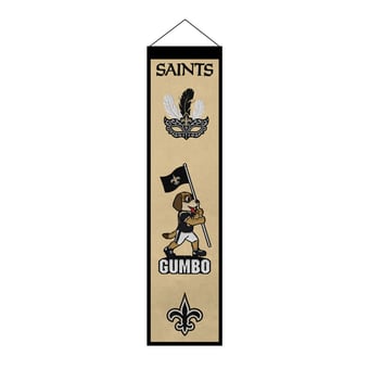 New Orleans Saints 8" x 32" Icons Banner