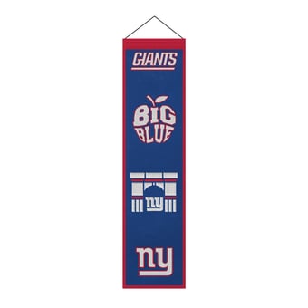New York Giants 8" x 32" Icons Banner