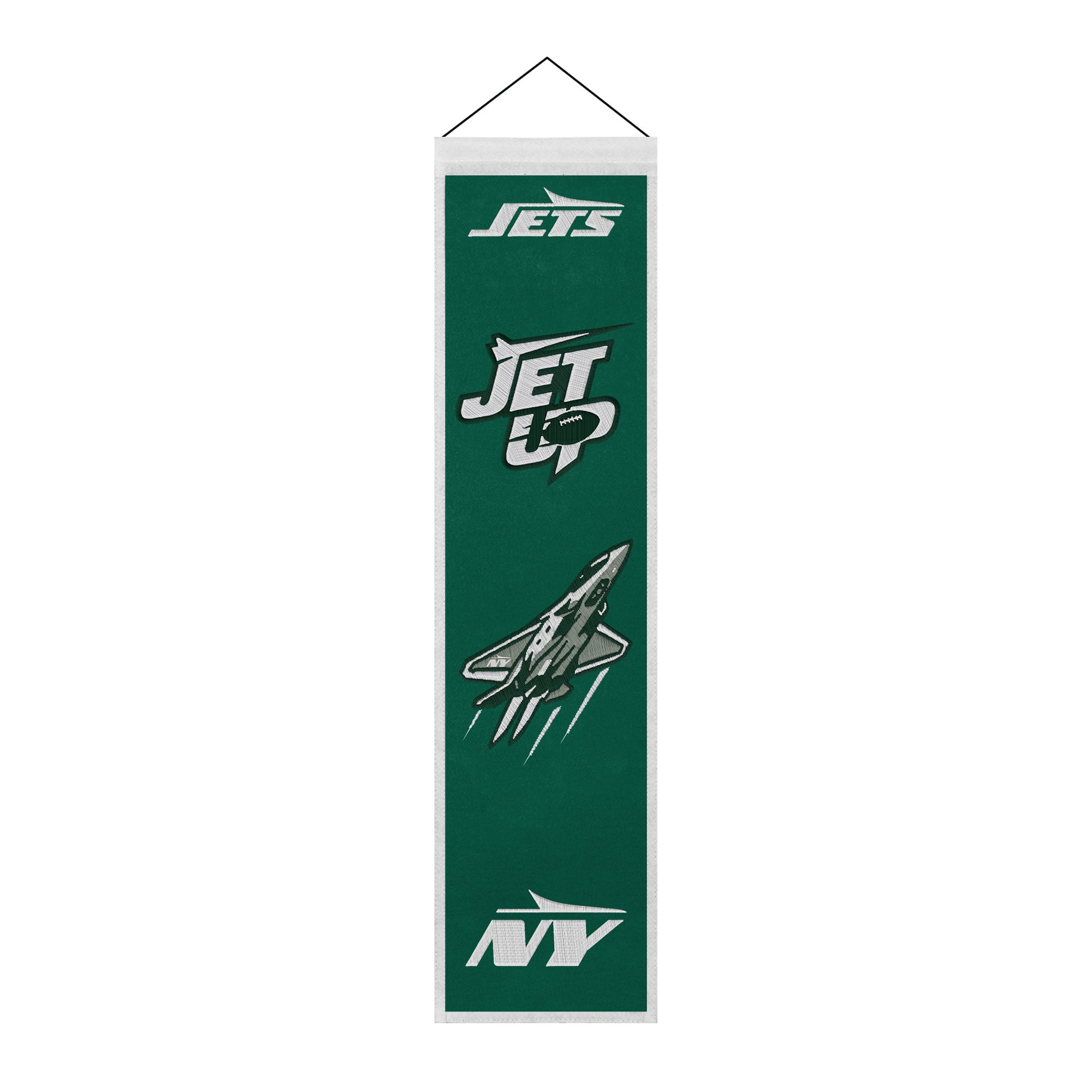 New York Jets 8" x 32" Icons Banner
