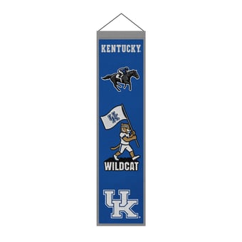 Kentucky Wildcats 8" x 32" Icons Banner