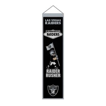 "Las Vegas Raiders 8"" x 32"" Icons Banner"