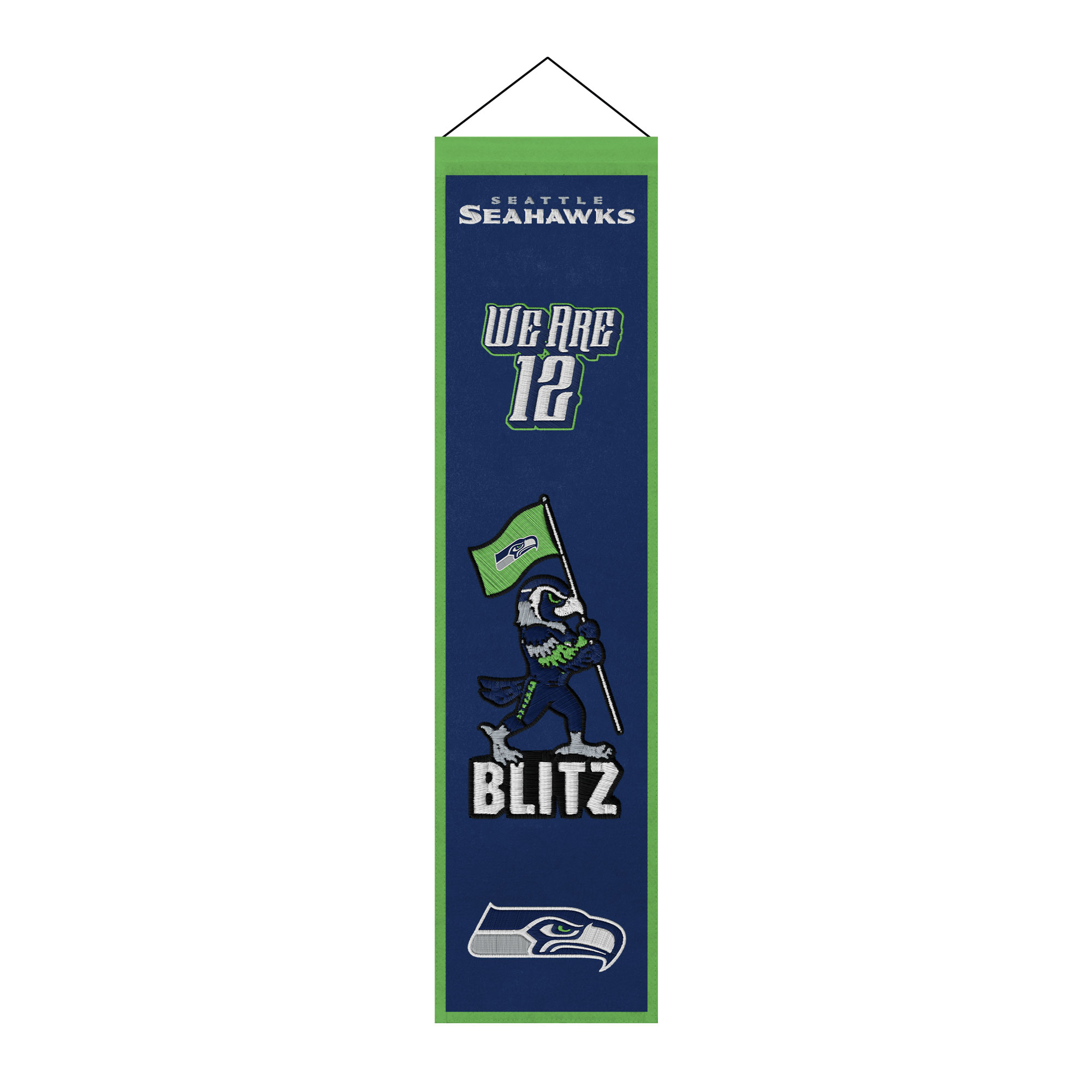 Seattle Seahawks 8" x 32" Icons Banner