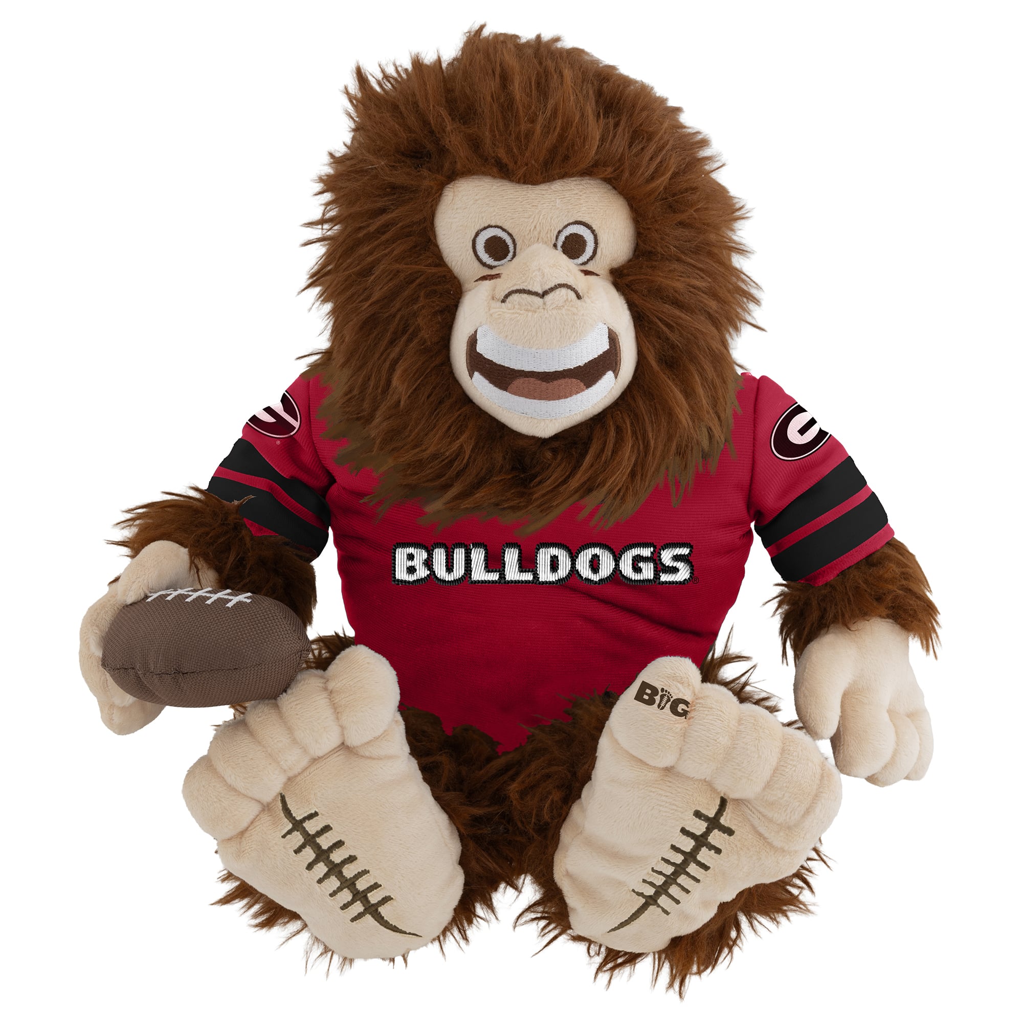 Georgia Bulldogs 14" Big Footballer Premium Plush