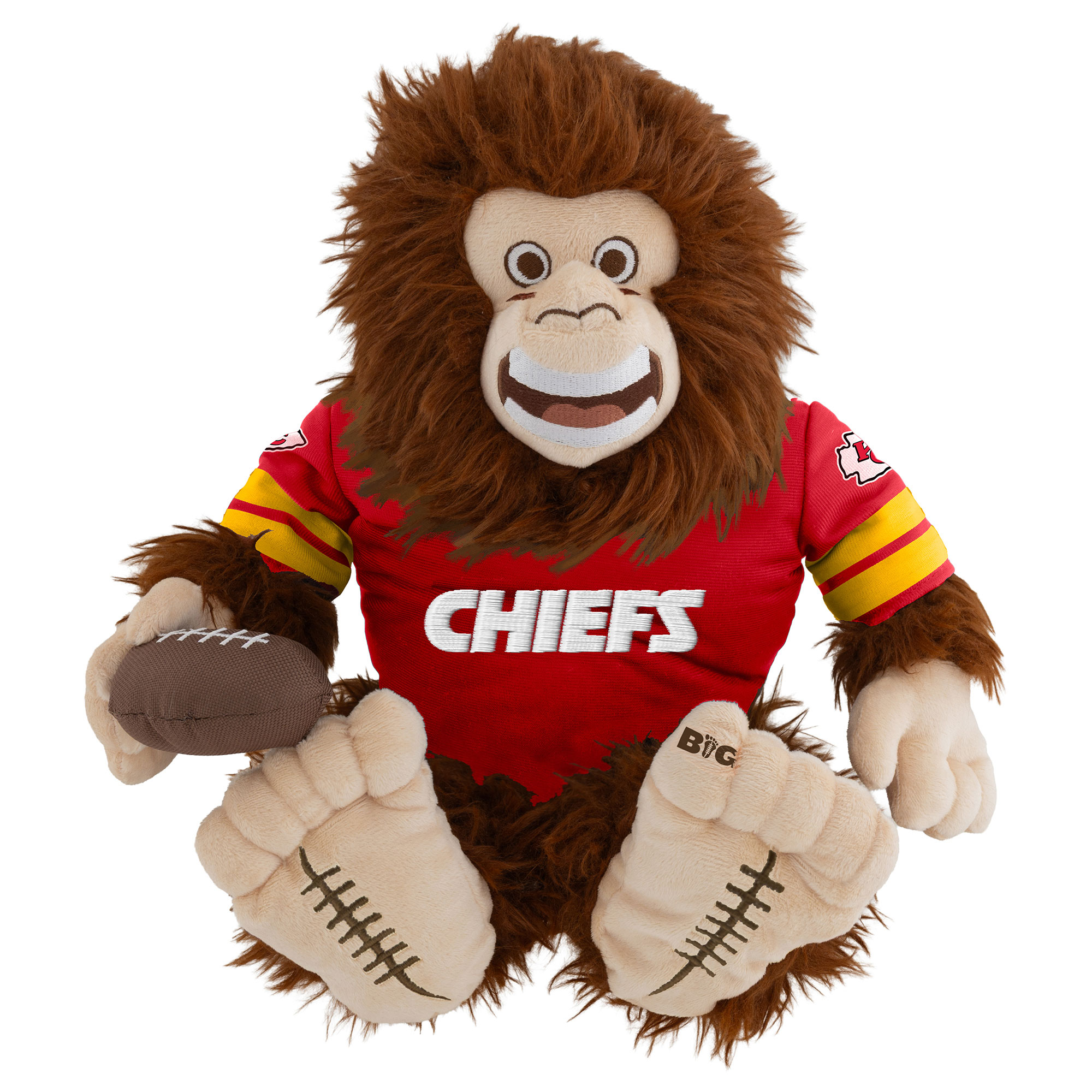 Kansas City Chiefs 14" Big Footballer Premium Plush