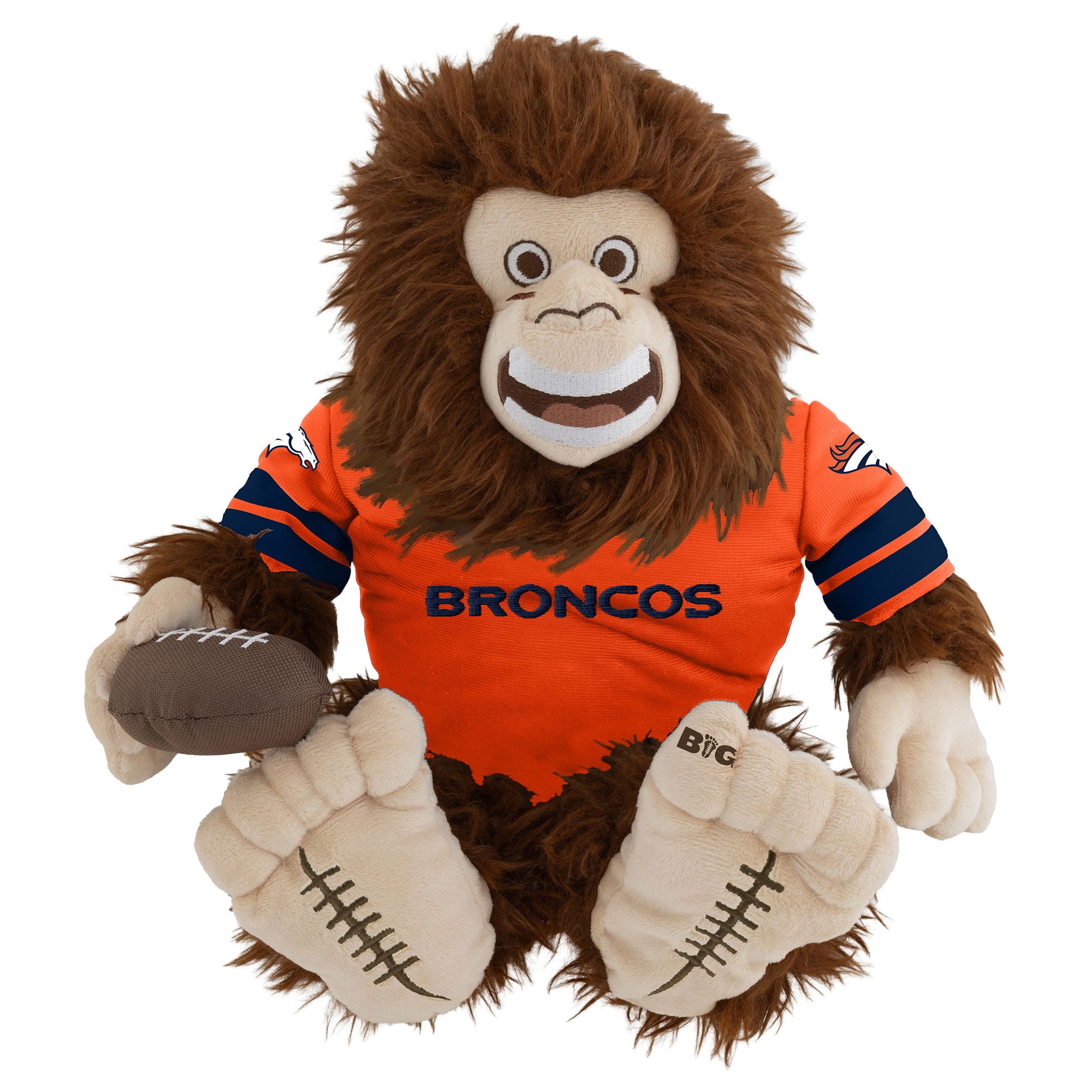 Denver Broncos 14" Big Footballer Premium Plush