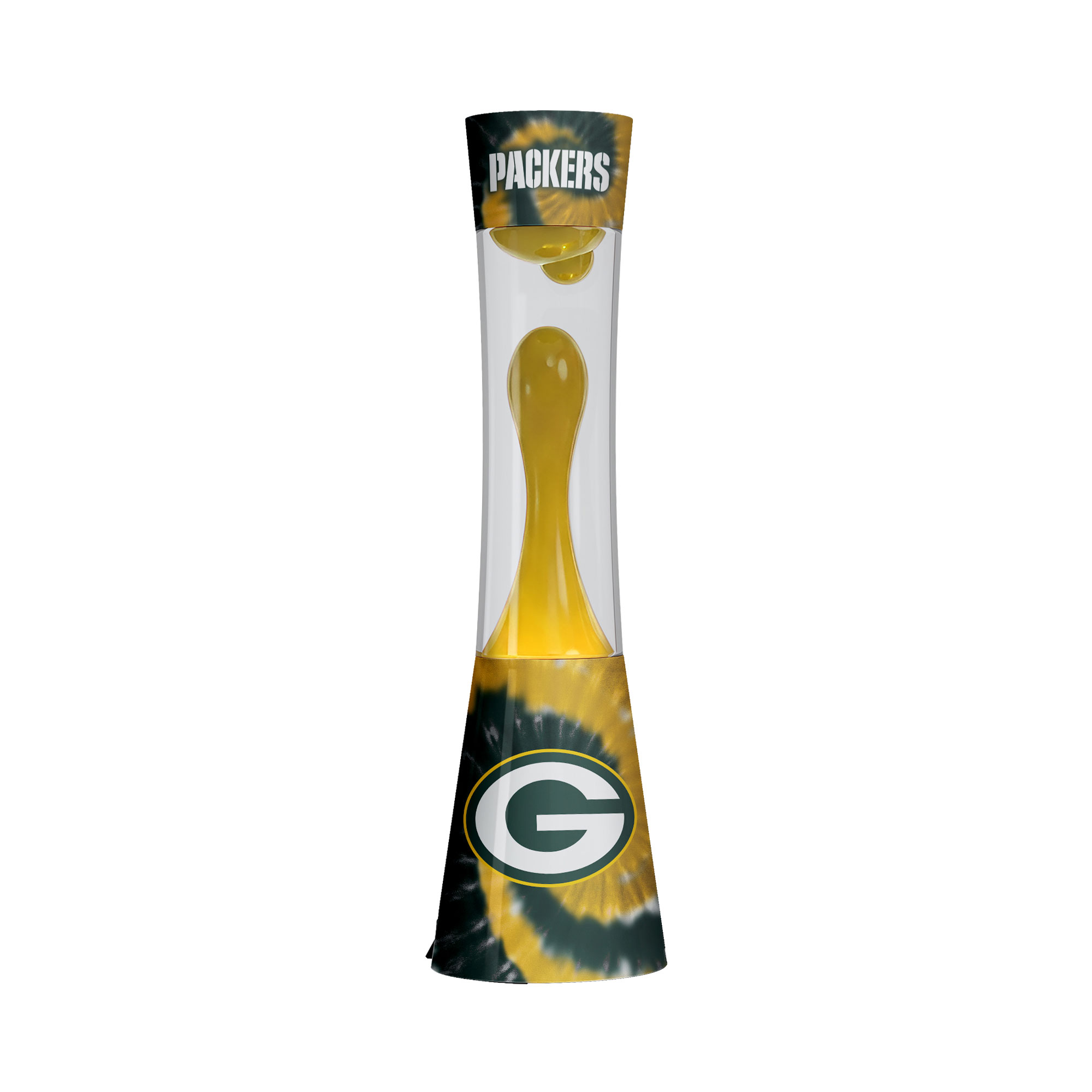 Green Bay Packers 17" Tie-Dye Magma Lamp with Bluetooth Speaker