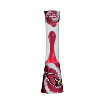Arizona Cardinals 17" Tie-Dye Magma Lamp with Bluetooth Speaker