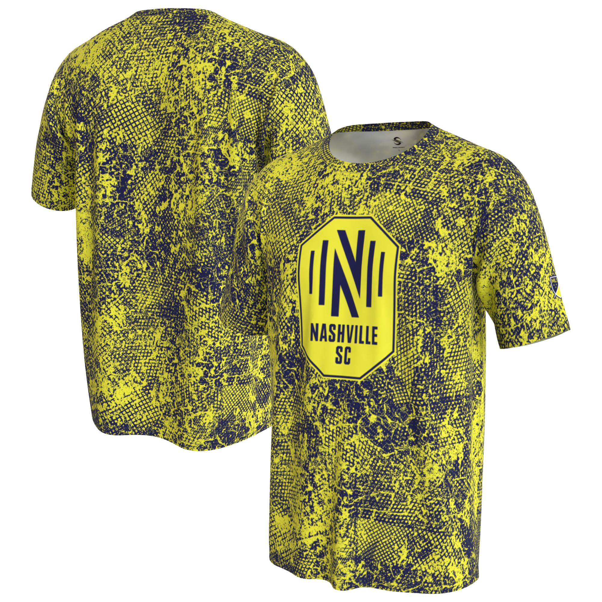 Youth ProSphere Gold/Black Nashville SC Cagelock T-Shirt