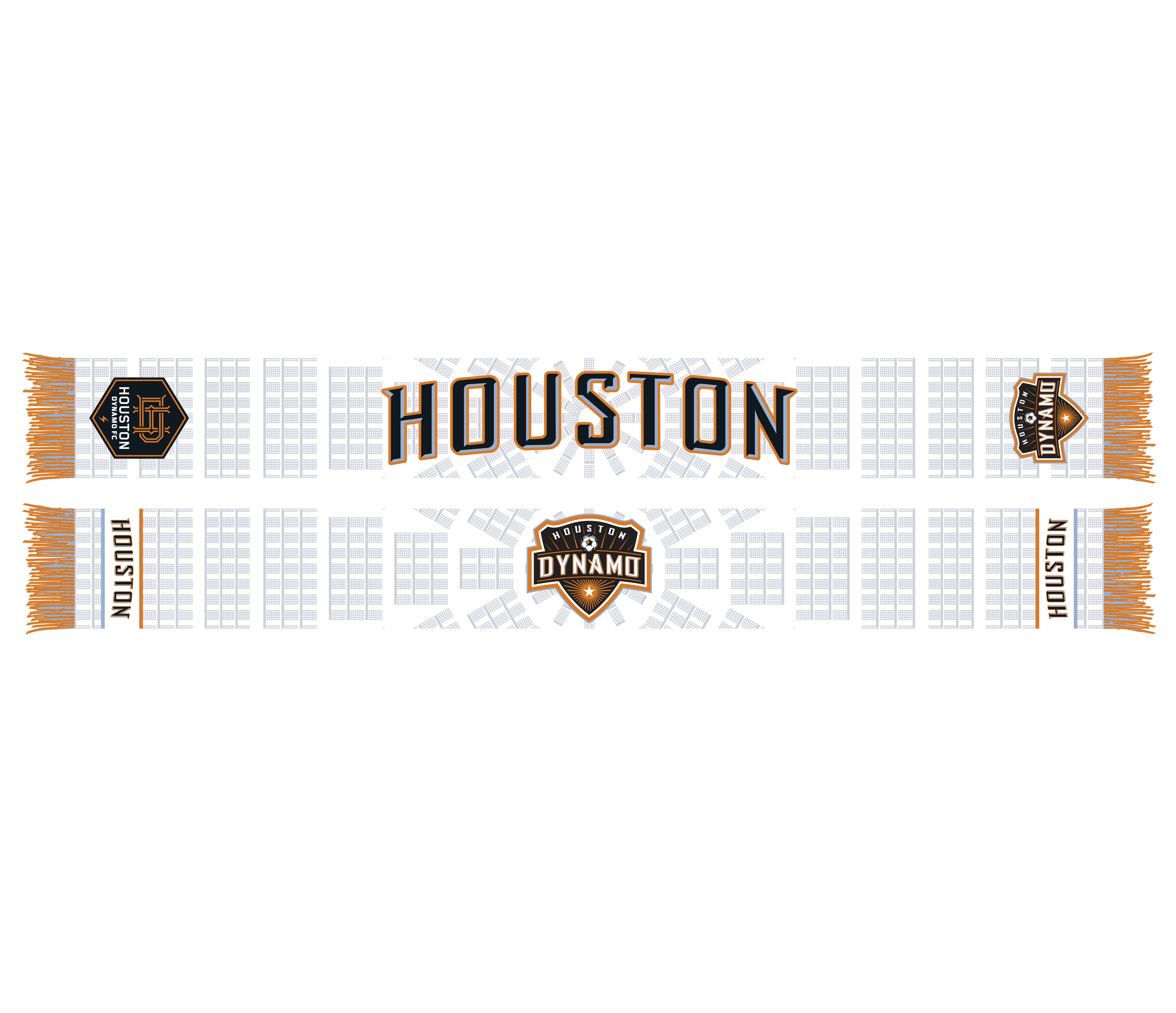 Houston Dynamo FC 2026 Archive Jersey Hook Scarf