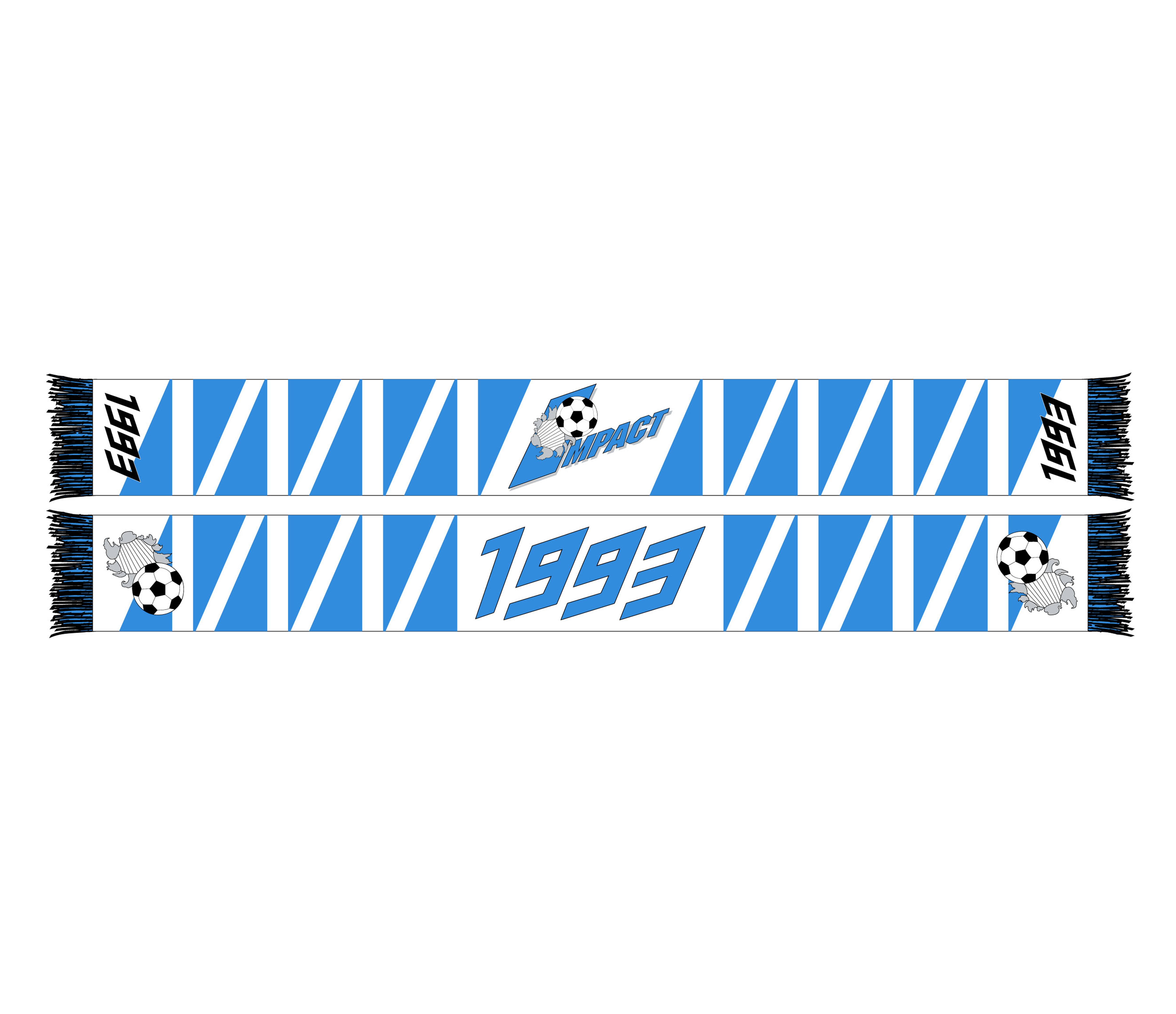 CF Montreal 2026 Archive Jersey Hook Scarf
