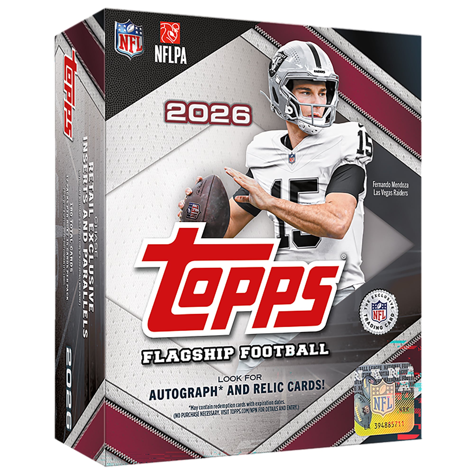 2026 Topps Flagship Football Factory Sealed Mega Box