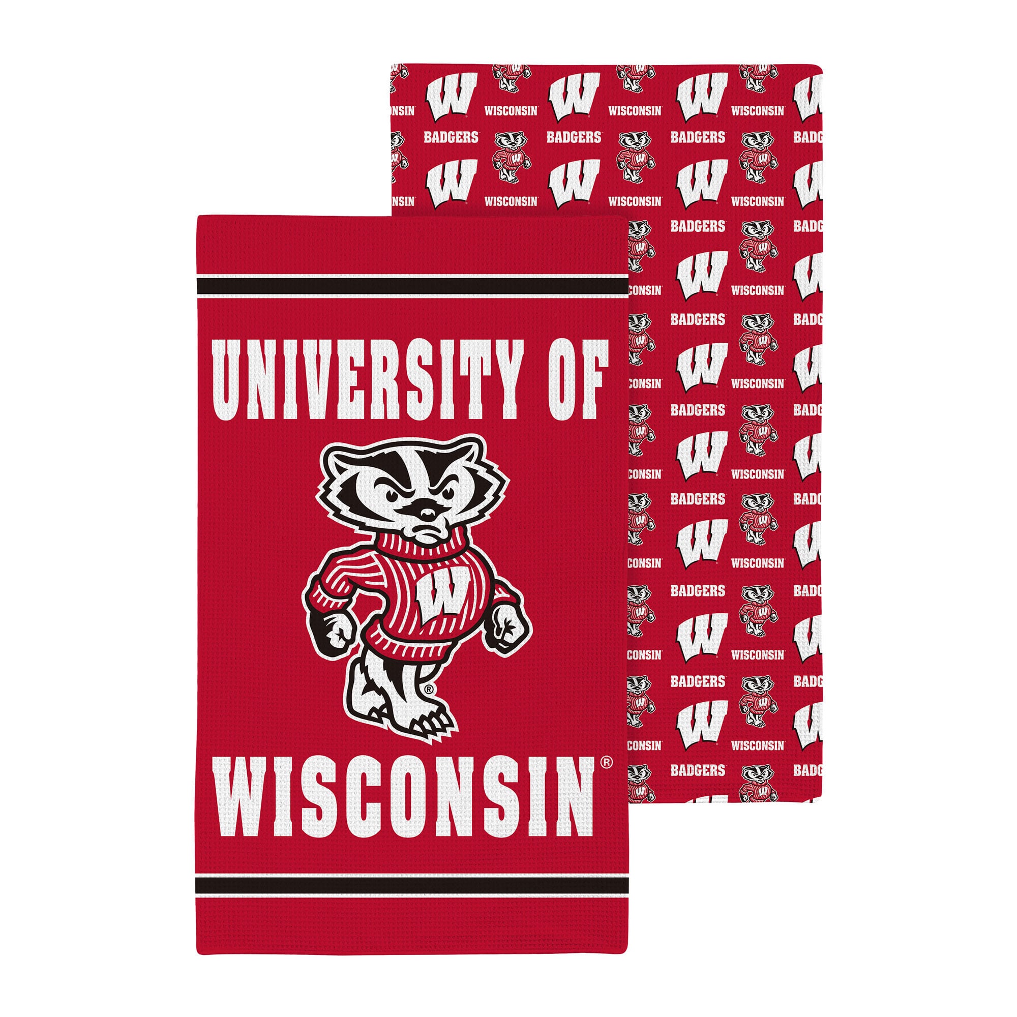 Wisconsin Badgers Double-Sided Kitchen & Grill Towel