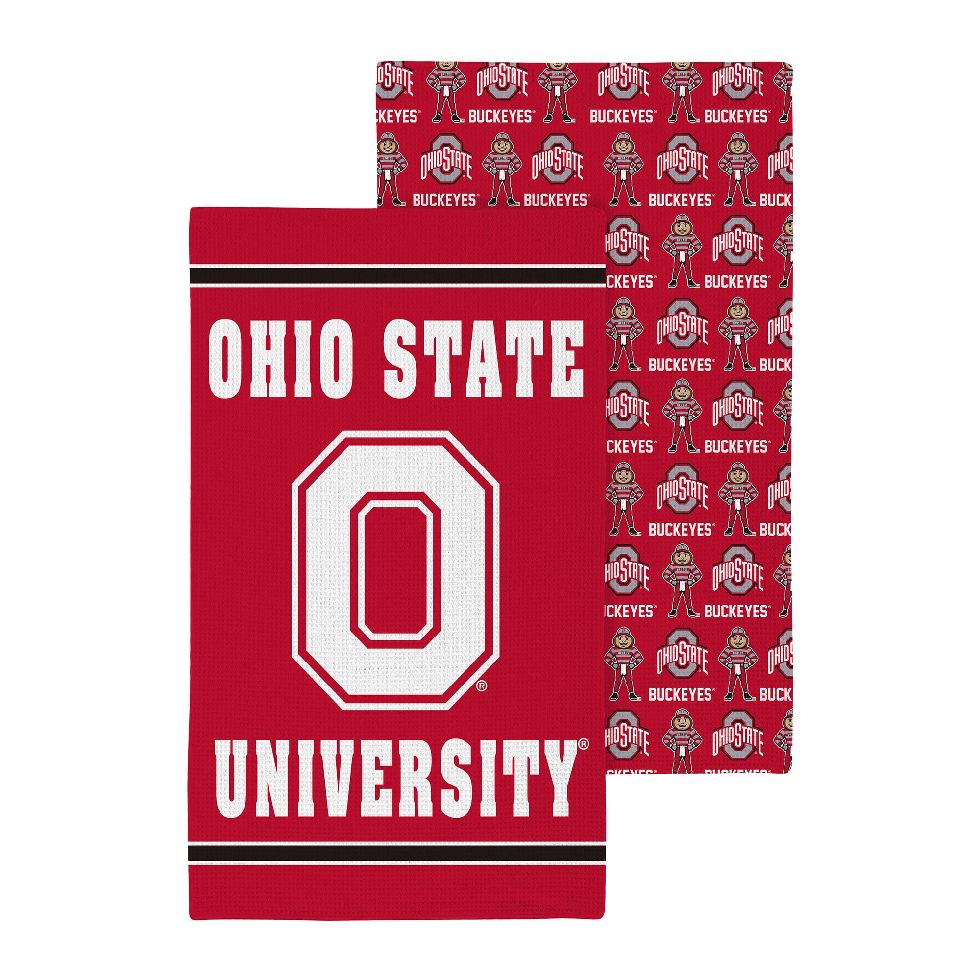 Ohio State Buckeyes Double-Sided Kitchen & Grill Towel
