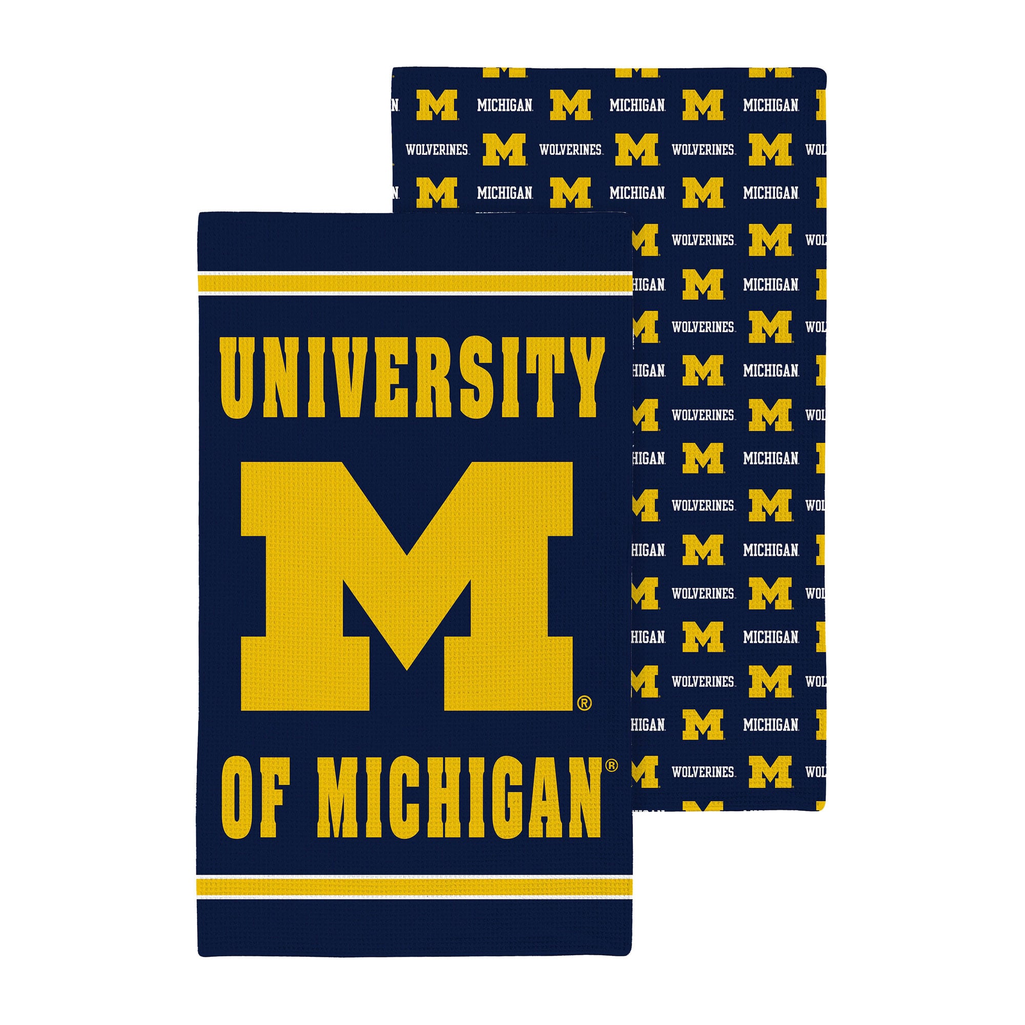 Michigan Wolverines Double-Sided Kitchen & Grill Towel