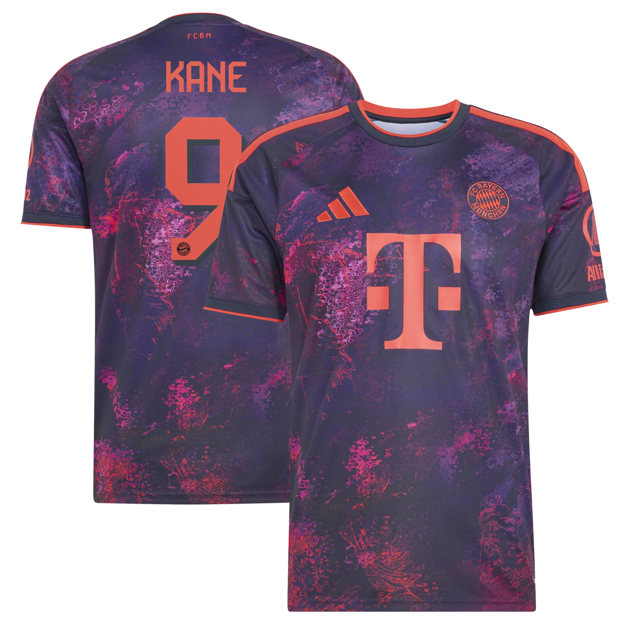 Men's adidas Harry Kane Purple Bayern Munich 2026/27 Third Replica Jersey
