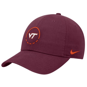 Men's Nike  Maroon Virginia Tech Hokies Primetime Basketball Club Adjustable Hat