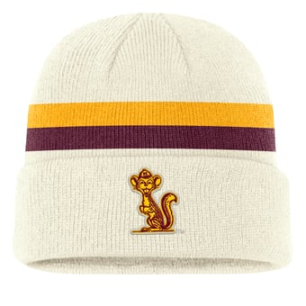 Men's Nike Cream Minnesota Golden Gophers Legacy Lettered Cuffed Knit Hat